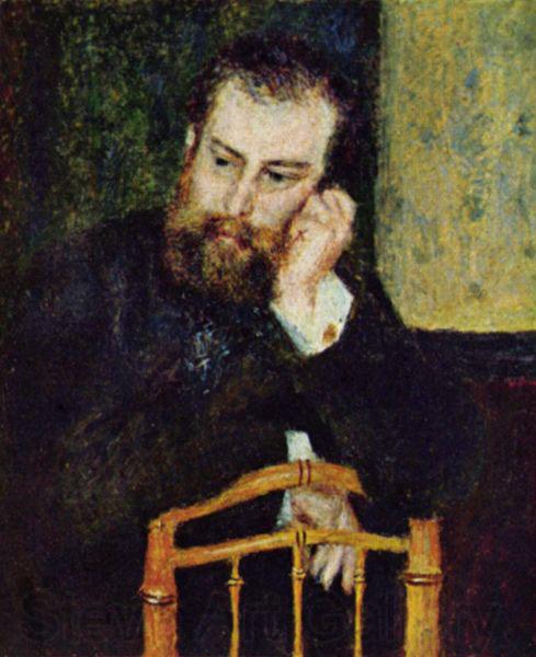 Alfred Sisley Portrait d Alfred Sisley Spain oil painting art